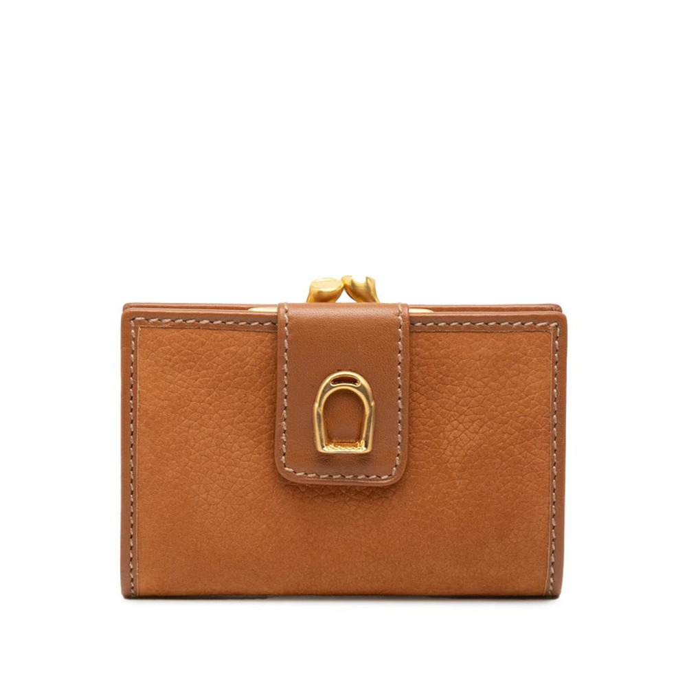 Gucci coin purse brown leather